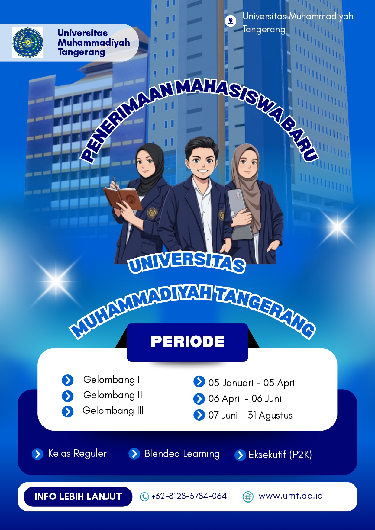 Pendaftaran Mahasiswa Baru Tahun Akademik